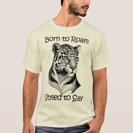 Born To Roam - Styled To Slay T-shirt (Voorkant)
