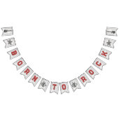 Born to Rock - Bannière de Baby shower bunker (Tout)