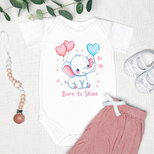 "Born to Shine" Schattige Romper