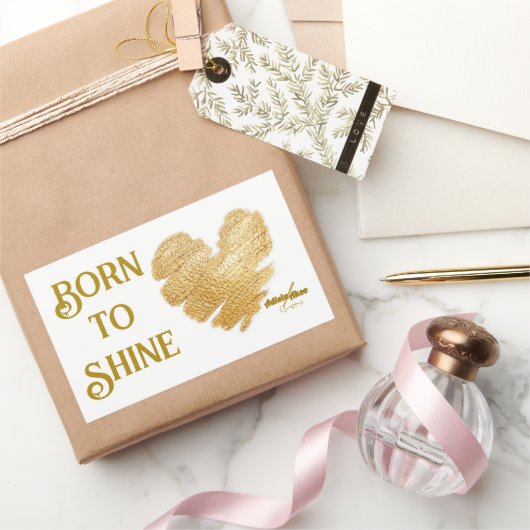Born to Shine Sticker van Poet Adiela Akoo (Geschenken)