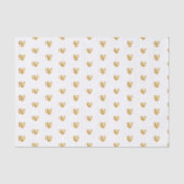 Born to Shine Witte & Gouden Tissuepapier (Voorkant)