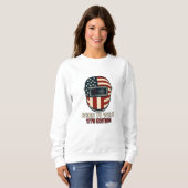BORN TO WELD – 1776 Edition Women's Sweatshirt (Devant entier)