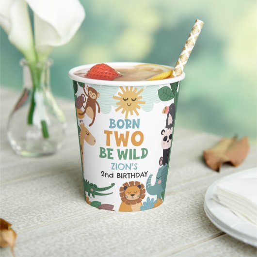 Born Two Be Wild Boy  Papieren Bekers (Insitu)