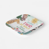 Born Two Be Wild Pink Papieren Bordje (Gebogen)