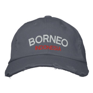 Borneo geborduurd Pet