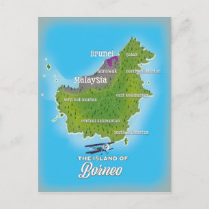 Borneo Kaart