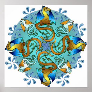 Bornholm Blues Canvas Print - rechtsom