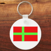 Bornholm Flag Sleutelhanger (Voorkant)