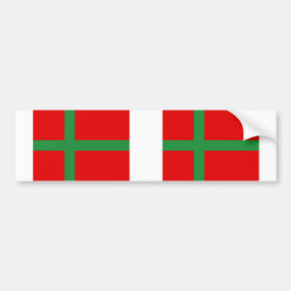 Bornholm vlag bumpersticker