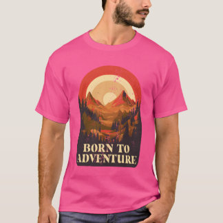 Borno Avontuur Natuur Outr Overlevings Camping gez T-shirt