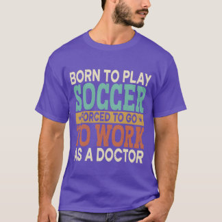 Borno Speelt Voetbal Gedwongen Sport Gezondheidszo T-shirt