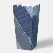 Boro Blue Jean Patchwork Denim Shibori Bedankdoosjes (Achterkant)