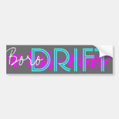 BORO DRIFT - Night Bumpersticker (Voorkant)