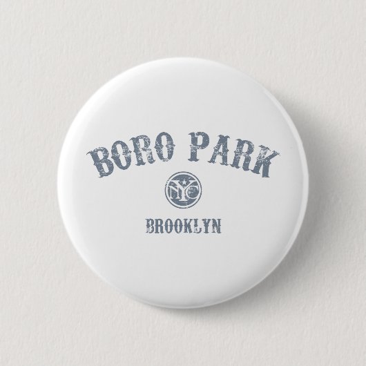 Boro Park Ronde Button 5,7 Cm (Voorkant)