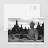Borobudur Briefkaart (Voorkant / Achterkant)