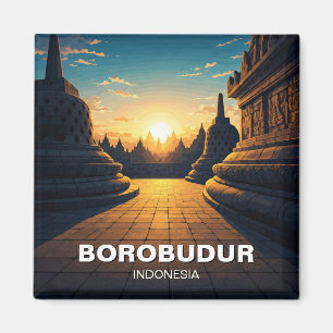 Borobudur Indonesië UNESCO Werelderfgoed Reizen Magneet