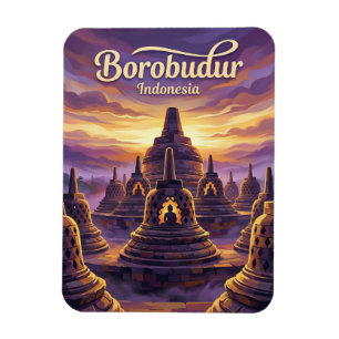 Borobudur Tempel Indonesië Magneet