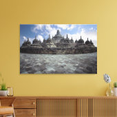 Borobudur Temple Canvas Afdruk (Insitu (Woonkamer))