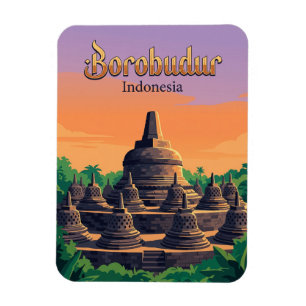 Borobudurtempel Indonesië Magneet