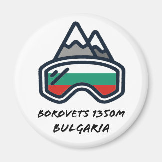 Borovets Ski Snowboard Resort Magnet