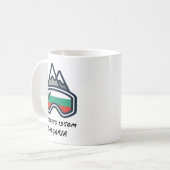 Borovets Ski Snowboard Resort Mug (Devant gauche)