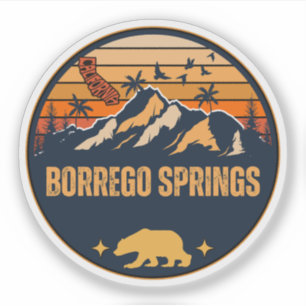 Borrego Springs, Californië Sticker