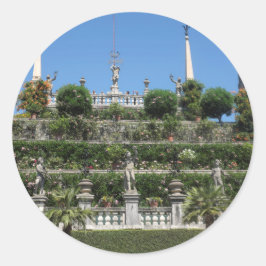 Borromeo Palace in Stresa, Italië Ronde Sticker