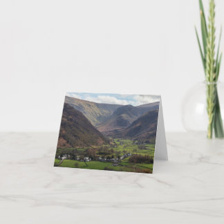 Borrowdale en Stonethwaite zijn gevallen Kaart