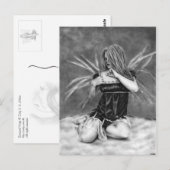 Borrowed Wings Angel Briefkaart (Voorkant / Achterkant)
