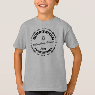 Borrowman Reunion Shirt Kinder