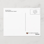 Borsch Power Ukraine Folk Art Briefkaart (Achterkant)