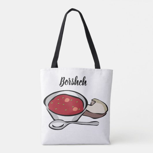 Borshch Canvas tas (Achterkant)