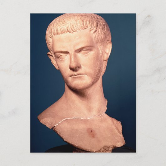 Borst van keizer Caligula uit Thracië, c.39-40 AD Briefkaart (Voorkant)