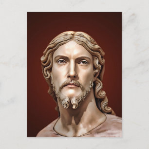 BORSTBEELD VAN CHRISTUS DE REDDER door MICHELANGEL Briefkaart