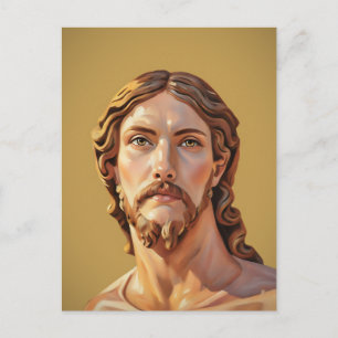 BORSTBEELD VAN CHRISTUS DE VERLOSSER door MICHELAN Briefkaart