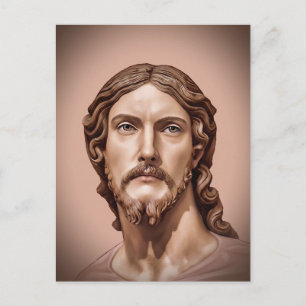 BORSTBEELD VAN CHRISTUS DE VERLOSSER door MICHELAN Briefkaart