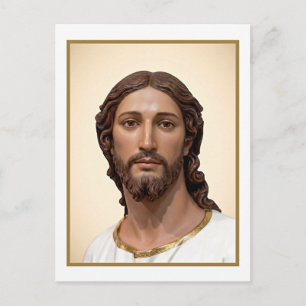 BORSTBEELD VAN CHRISTUS DE VERLOSSER door MICHELAN Briefkaart