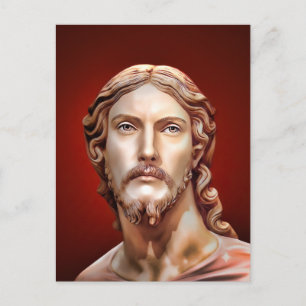BORSTBEELD VAN CHRISTUS DE VERLOSSER door MICHELAN Briefkaart