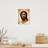 BORSTBEELD VAN CHRISTUS DE VERLOSSER door MICHELAN Poster (Keuken)