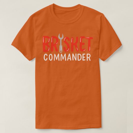 borstcommandant t-shirt (Design voorkant)