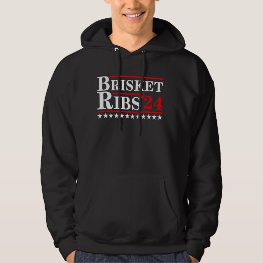 Borstelribben 2024 hoodie (Voorkant)