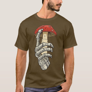 Borstelstoel voor het jagen Donkere katoenkern Ske T-shirt