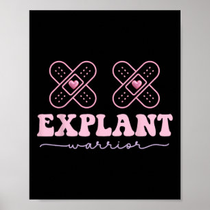 Borstimplantaat Ziekte Kanker Bewustzijnsstrijder Poster