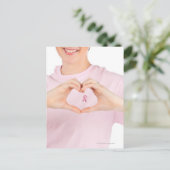 Borstkanker 2 briefkaart (Staand voorkant)