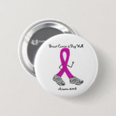 Borstkanker 3 dagen - Arizona Ronde Button 5,7 Cm (Voorkant /achterkant)