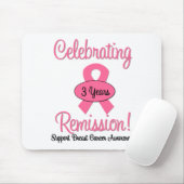 Borstkanker 3 jaar remissie muismat (Met muis)