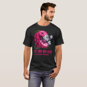 Borstkanker Awareness Boos Pumpkin Save Your Boo T-shirt (Voorkant volledig)