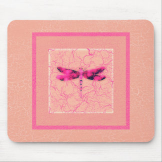Borstkanker Awareness Dragonfly Muismat