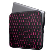 Borstkanker Awareness Electronics Bag Laptop Sleeve (Voorkant Links)