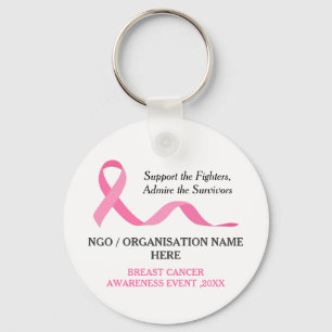 Borstkanker Awareness Event Promotional Sleutelhanger